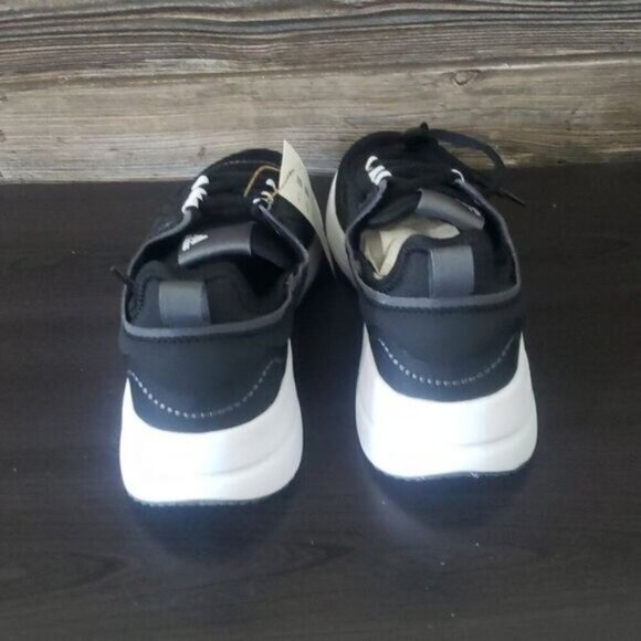 New Adidas Fukasa Run‎ Black White Running Sneakers Gym Workout Athleisure Shoes - Picture 6 of 10